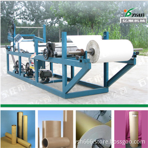 Machine coating paraffin wax to roll paper